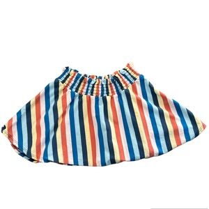 Tea Collection Multicolor Striped Skirt, Size 4
